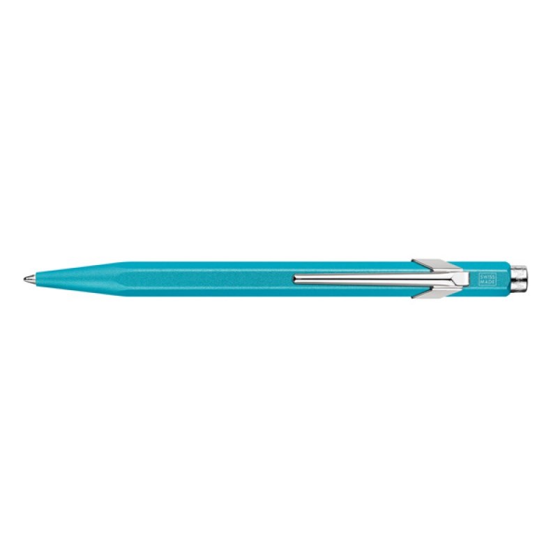 Caran d’Ache Długopis 849 Colormat-X, Turkusowy — zdjęcie 1 z 4