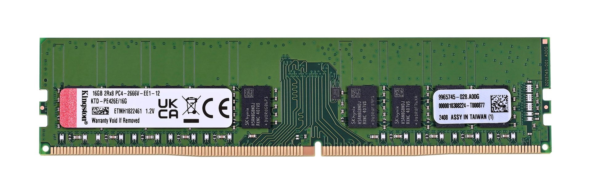 Pamięć Kingston DDR4-2666Mhz ECC dla Dell
