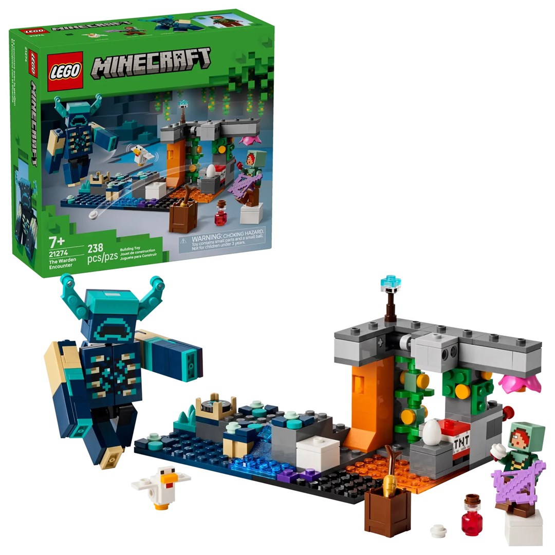 LEGO Minecraft 21274 - Spotkanie ze strażnikiem — zdjęcie 1 z 8