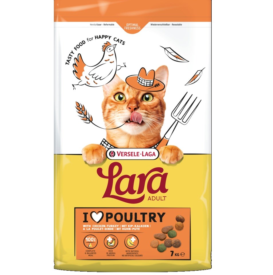 VL-Lara Adult Turkey & Chicken 7kg - Karma Sucha