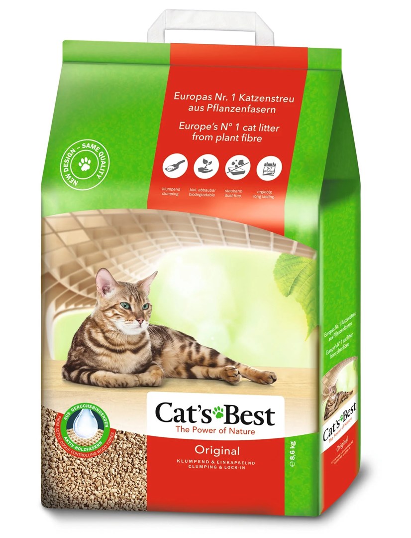 Cat's Best JRS Cats Best Eco Plus 8,6kg - Beżowy