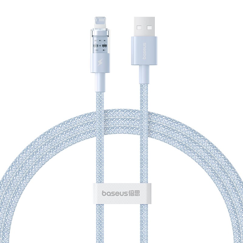Kabel Baseus Gem 2.4A 1m Niebieski — zdjęcie 1 z 7