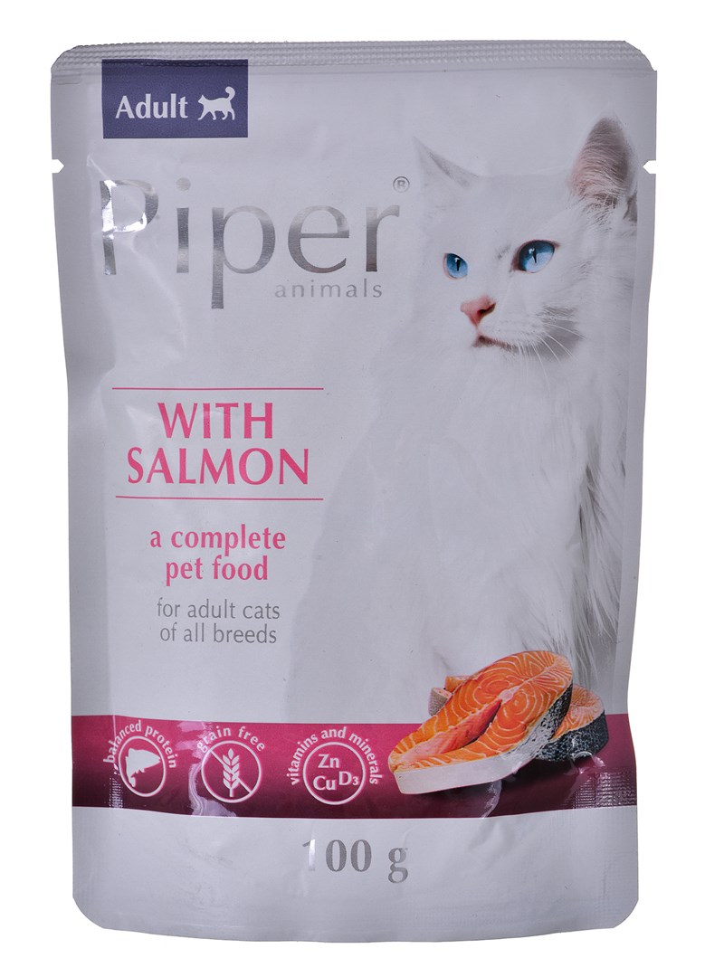 DOLINA NOTECI Piper z łososiem - 100g — zdjęcie 1 z 2