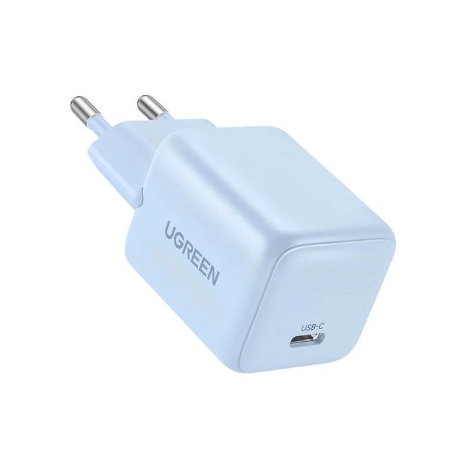 Ładowarka sieciowa Ugreen X512 20W GaN USB-C, niebieska — zdjęcie 1 z 4