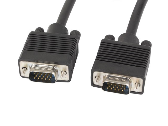 Kabel Lanberg CA-VGAC-10CC-0018-B, 1,8m, czarny — zdjęcie 1 z 2