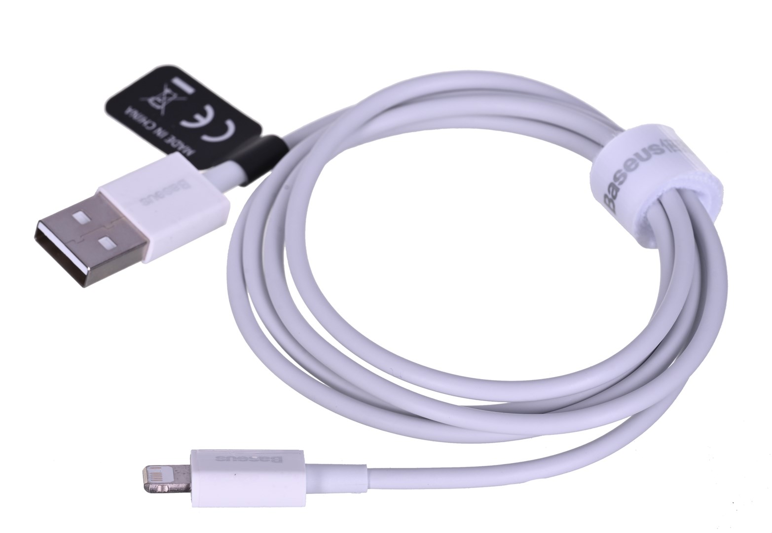 BASEUS KABEL SUPERIOR SERIES, 2.4A, 1M (BIAŁY) — zdjęcie 1 z 4
