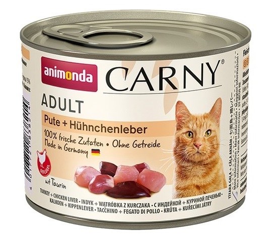 ANIMONDA Cat Carny Adult Indyk - 200 g