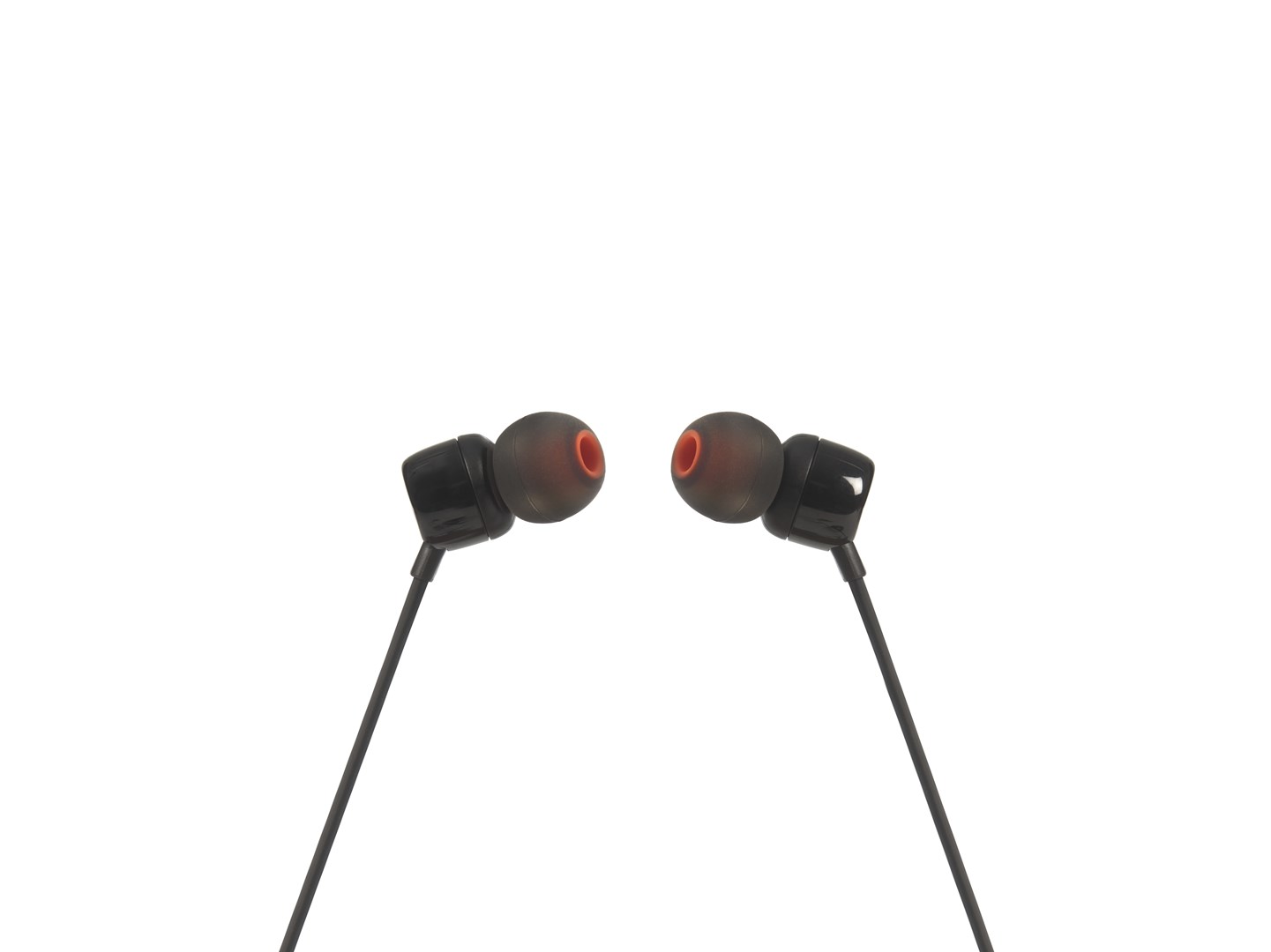 Słuchawki JBL T110 Czarny - Stereofoniczny — zdjęcie 1 z 5