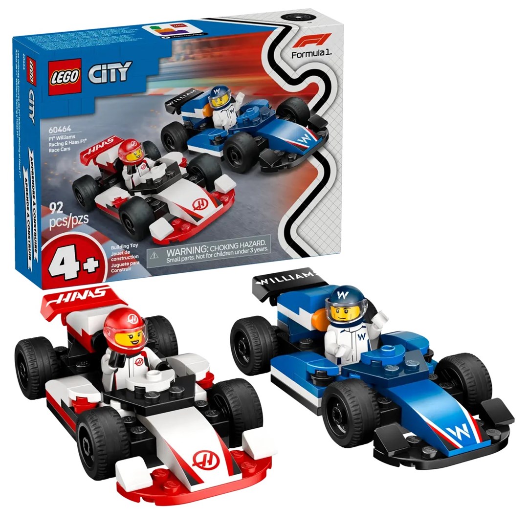 LEGO City 60464 - Bolidy F1 Williams i Haas — zdjęcie 1 z 8