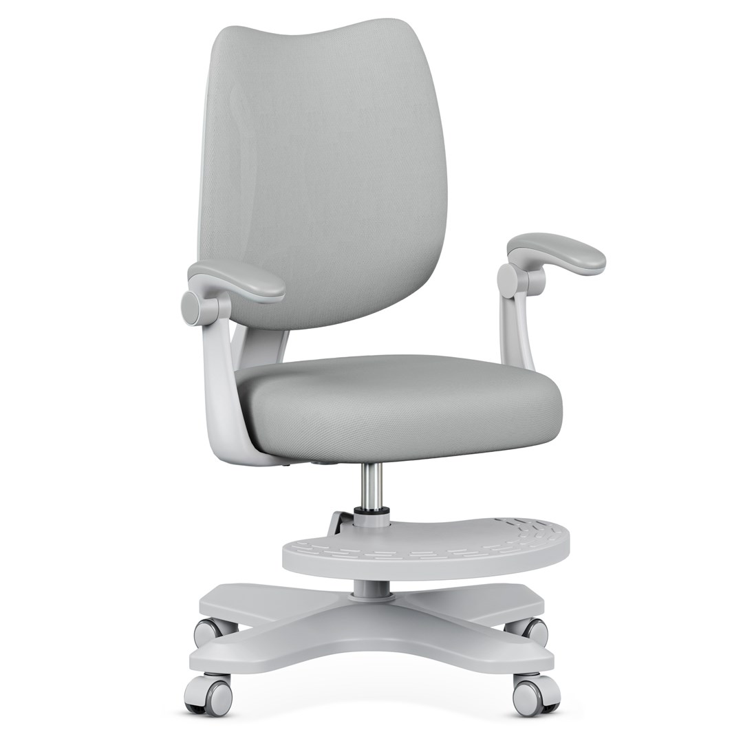 Fotel obrotowy Junior 4.6 Grey - bezpieczny i regulowany — zdjęcie 1 z 7
