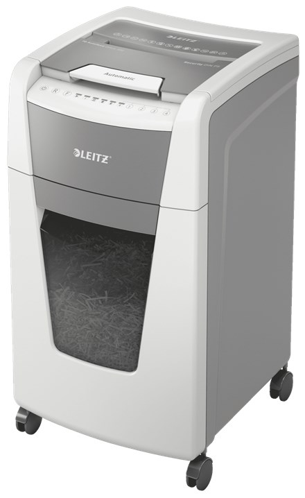 Niszczarka Leitz IQ AutoFeed 300, 300 kartek, 60 l kosz — zdjęcie 1 z 8