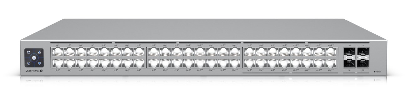 Switch Ubiquiti UniFi Pro Max 48 PoE 52p — zdjęcie 1 z 8