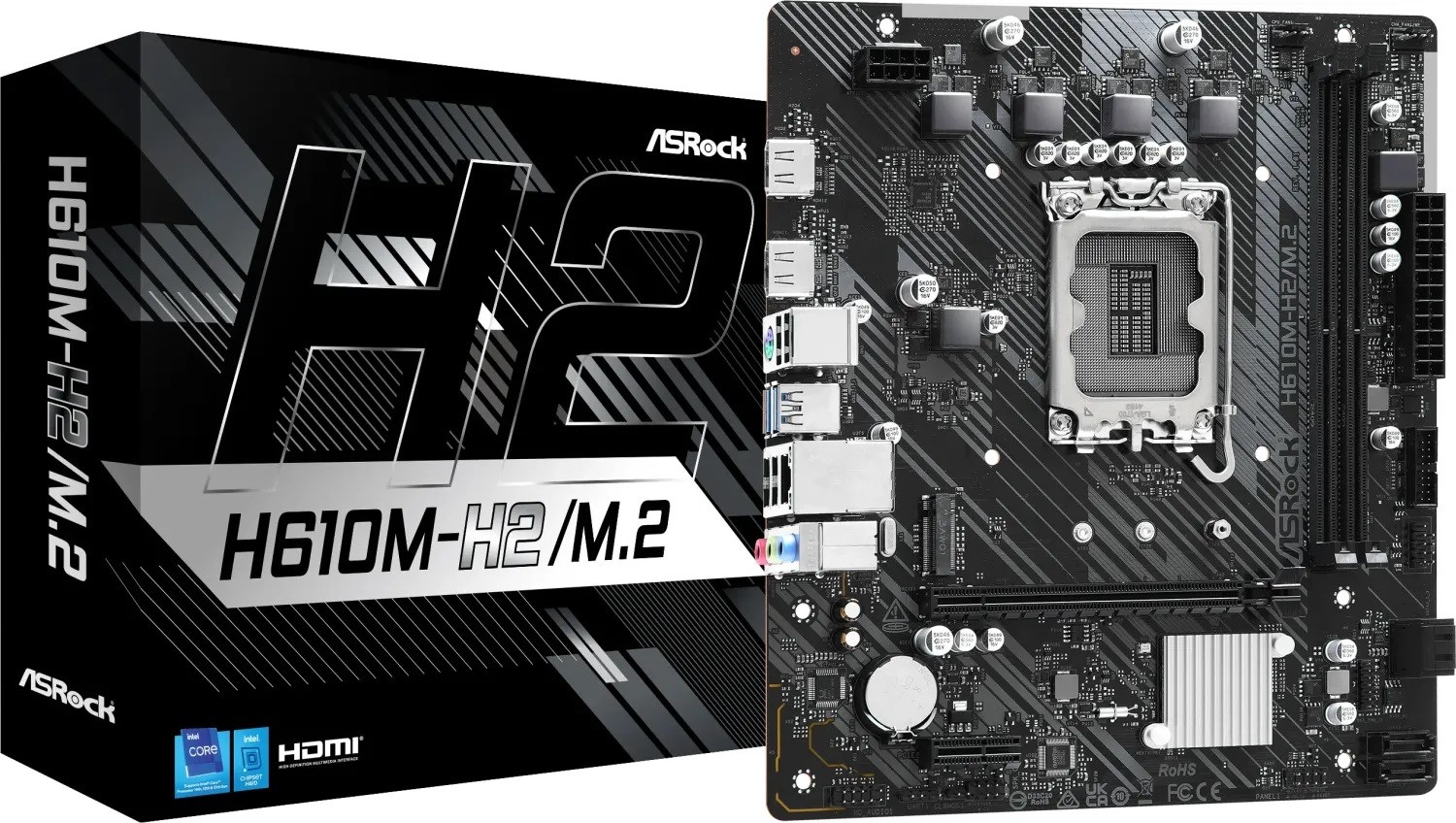 Płyta główna Asrock H610M-H2/M.2 Socket-1700 — zdjęcie 1 z 6