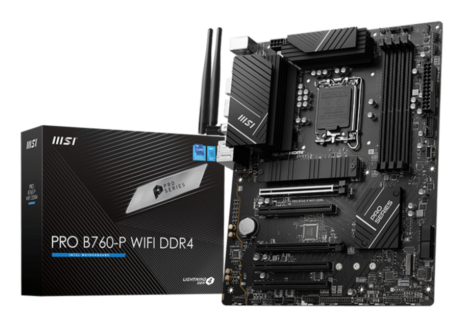 Płyta główna MSI PRO B760-P WIFI DDR4 — zdjęcie 1 z 5