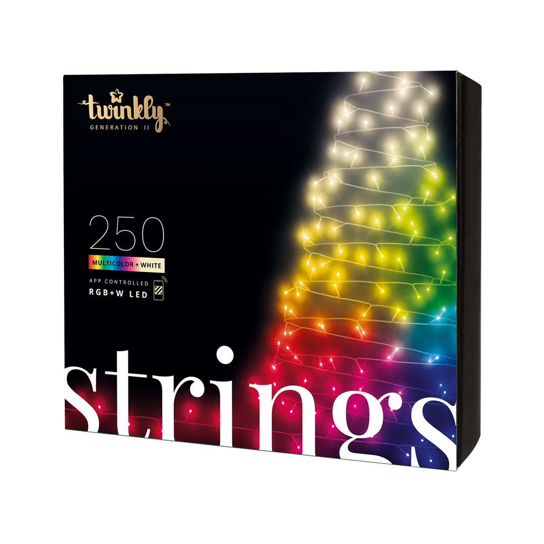 Inteligentne lampki choinkowe Twinkly 400 RGB+W 32m — zdjęcie 1 z 8