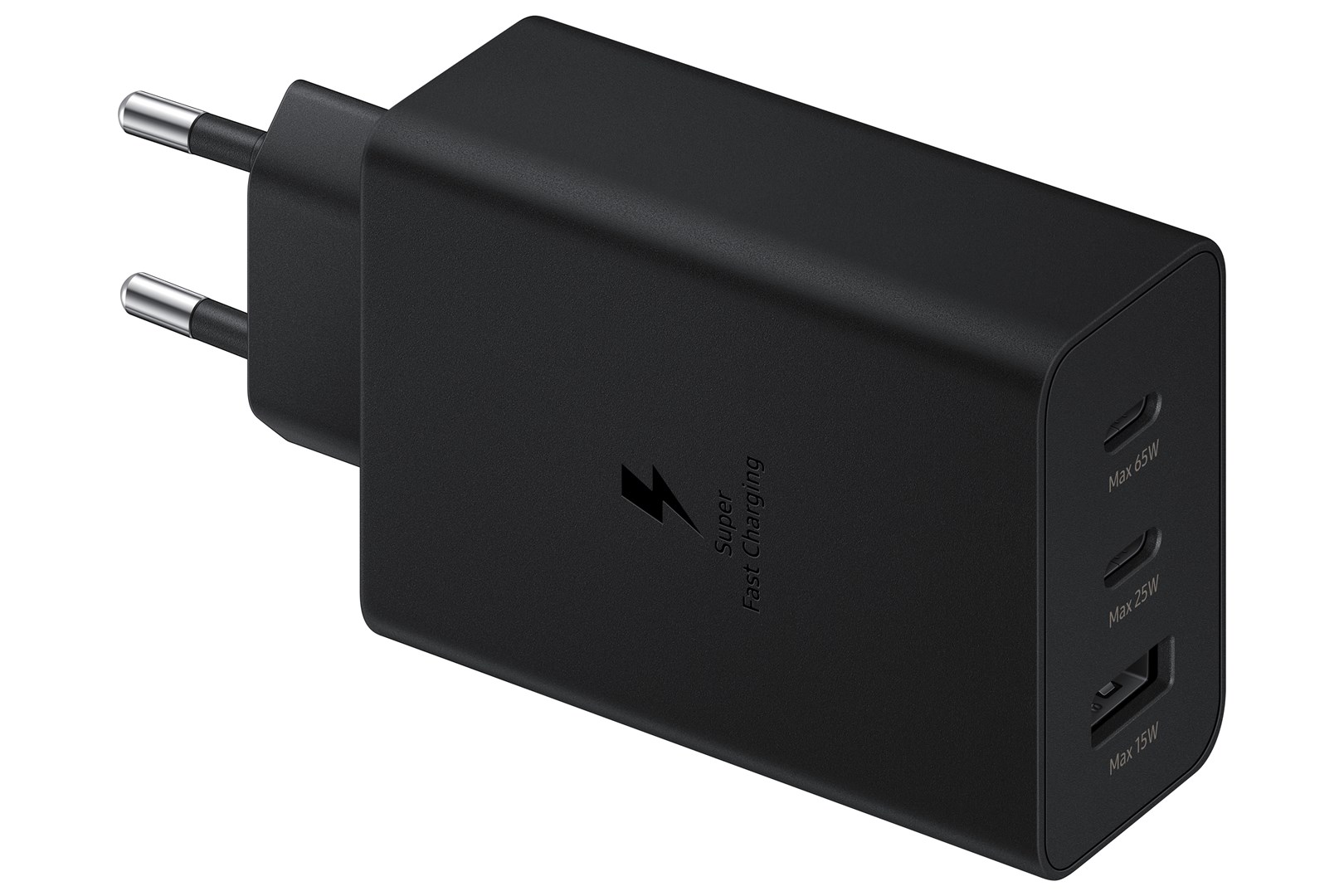 Samsung 65W Power Adapter Trio, Black — zdjęcie 1 z 4