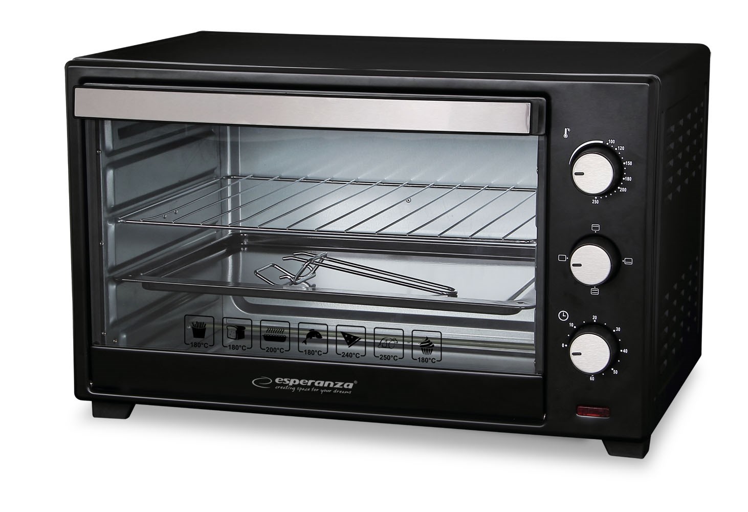 ESPERANZA MINI PIEKARNIK PROSCIUTTO 20L 1600W — zdjęcie 1 z 4