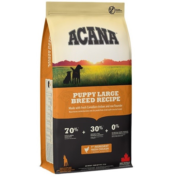 ACANA Puppy Large Breed 17kg - Bez Cukru i Glutenu — zdjęcie 1 z 2
