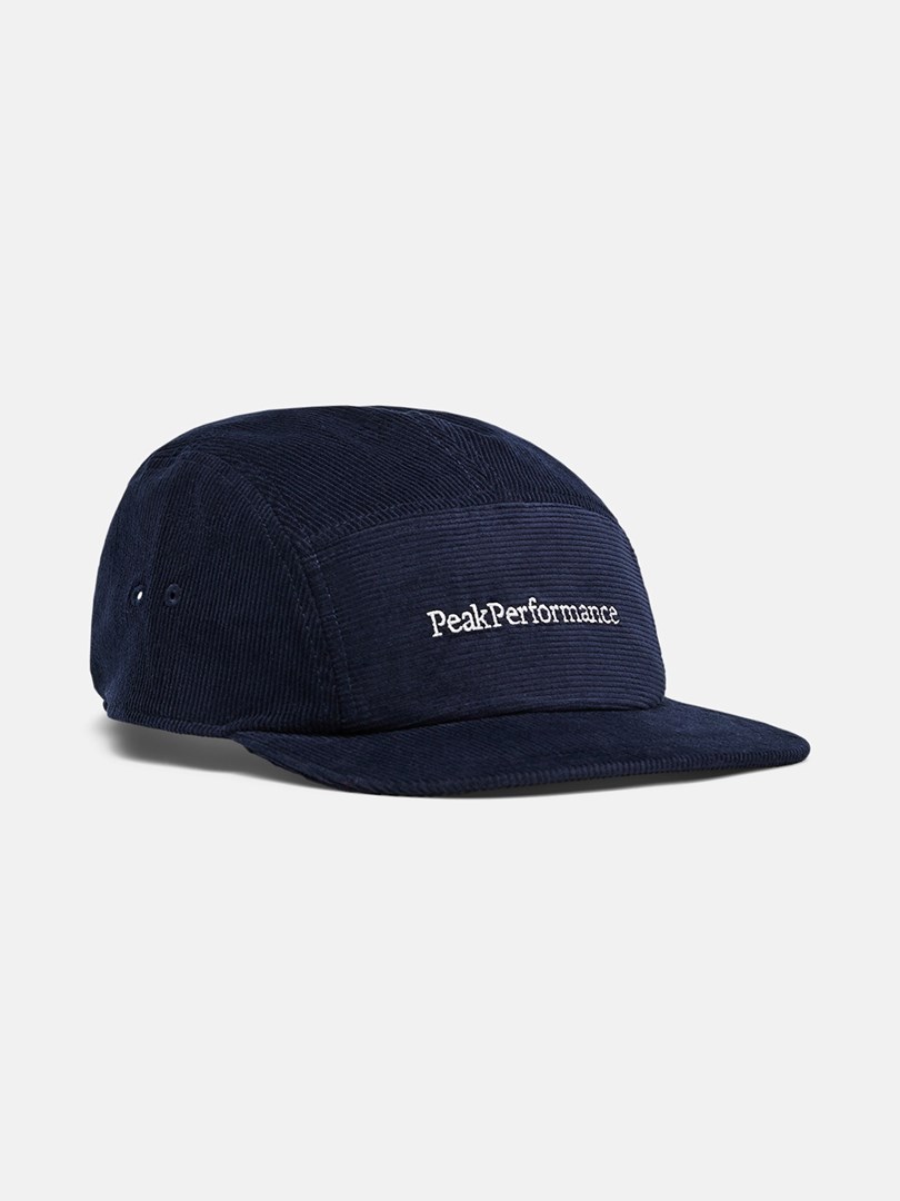 Czapka Peak Performance Cord Cap Niebieska - Wiosna/Lato — zdjęcie 1 z 3