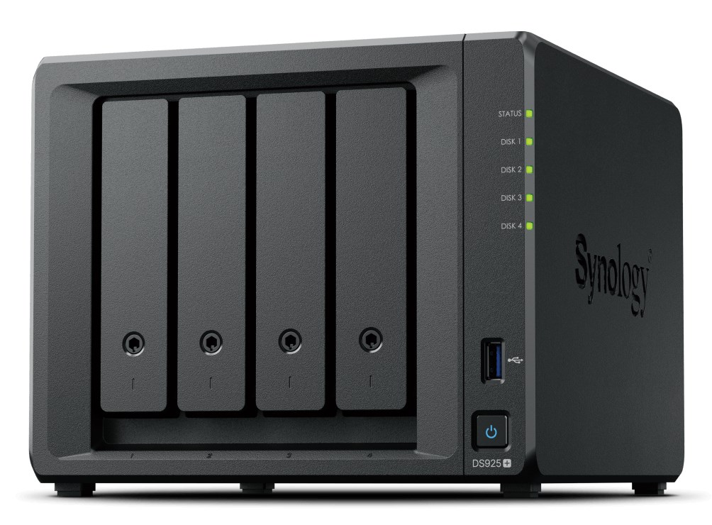 NAS Synology DS925+ Ryzen V1500B 4x 3.5" HDD — zdjęcie 1 z 7