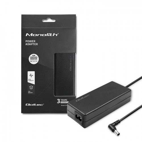 QOLTEC Zasilacz 30W 14V 2.1A Do Monitora Samsung — zdjęcie 1 z 8