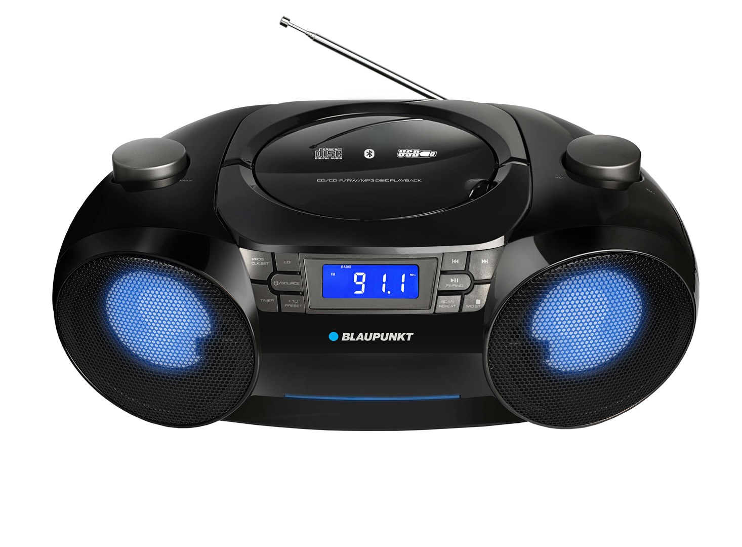 Radioodtwarzacz Blaupunkt BB31LED - Czarny
