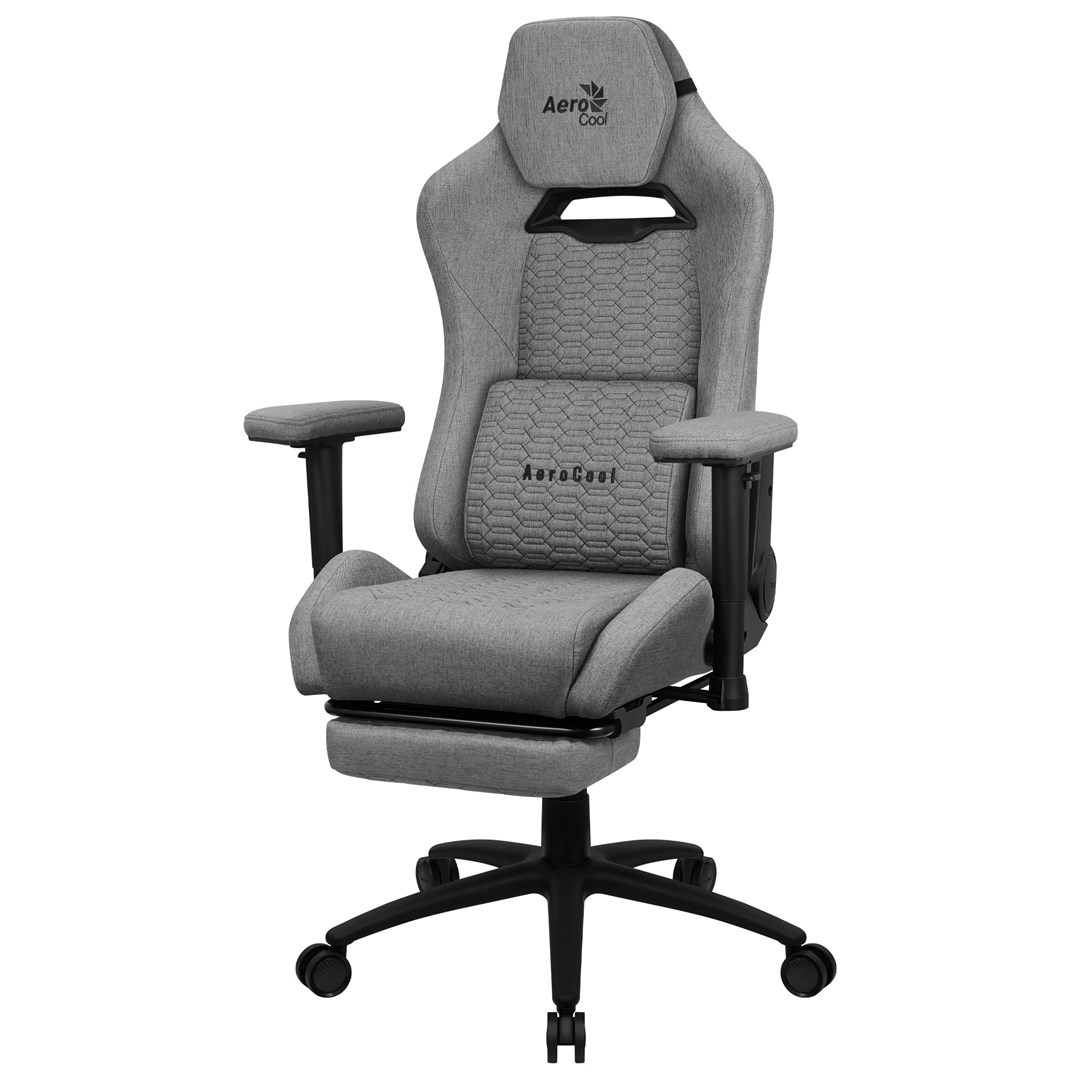 Fotel AEROCOOL ROYAL AeroWeave Ash Grey — zdjęcie 1 z 6