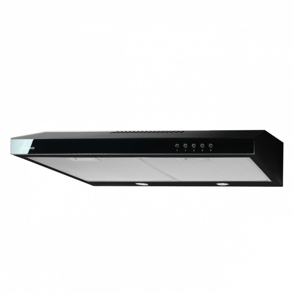 Okap podszafkowy AKPO WK-7 K GLASS 60 CZARNY/CZARNE SZKŁO (600mm; kolor czarny) — zdjęcie 1 z 2