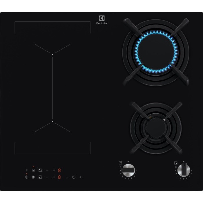 Płyta indukcyjno-gazowa ELECTROLUX KDI641723K — zdjęcie 1 z 8