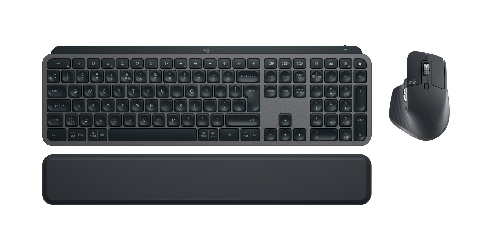 Klawiatura + mysz Logitech MX Keys S Combo Graphite — zdjęcie 1 z 6