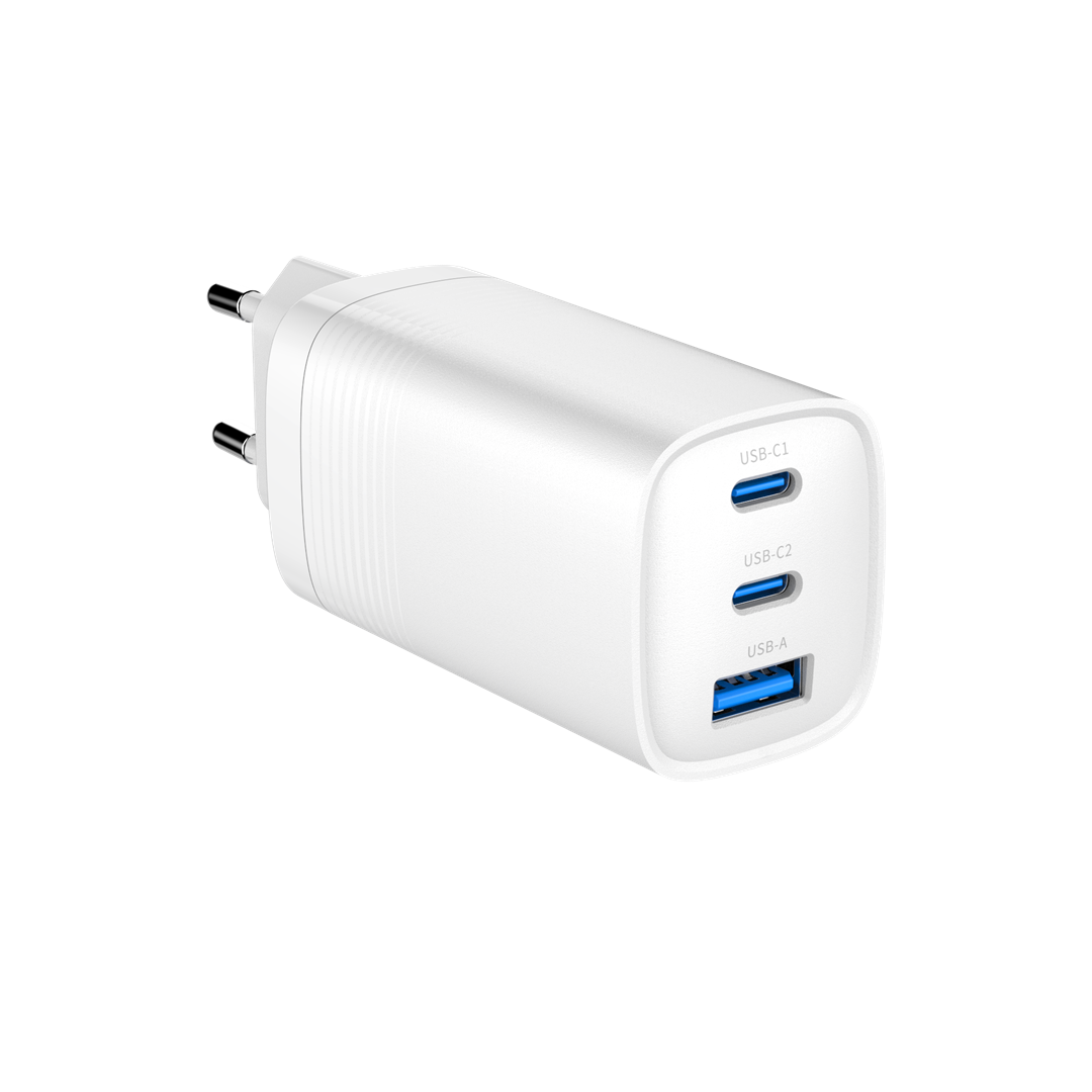 GEMBIRD SZYBKA ŁADOWARKA USB C 65 W Biała — zdjęcie 1 z 5