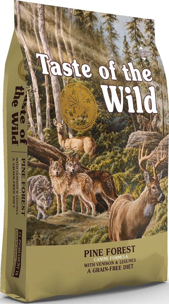TASTE OF THE WILD Pine Forest - Sucha Karma 12,2 kg