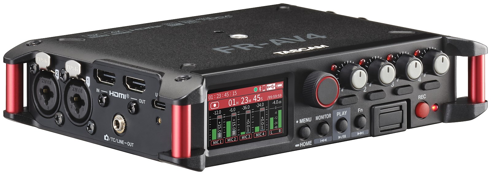 Tascam FR-AV4 - Rejestrator Dźwięku 4 Kanały — zdjęcie 1 z 8