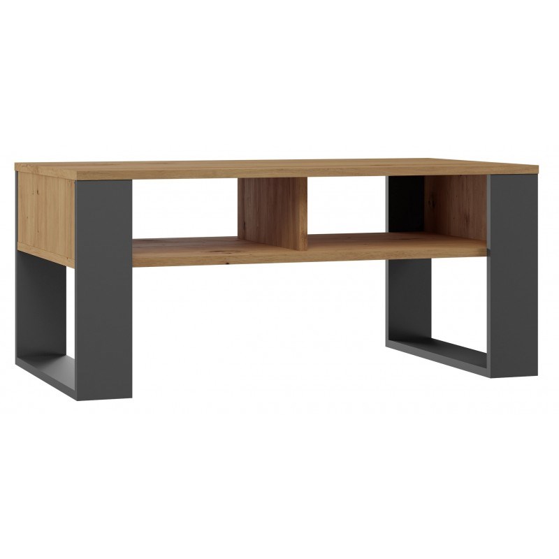 Stolik Kawowy Modern 2P Artisan Noga Antracyt — zdjęcie 1 z 8