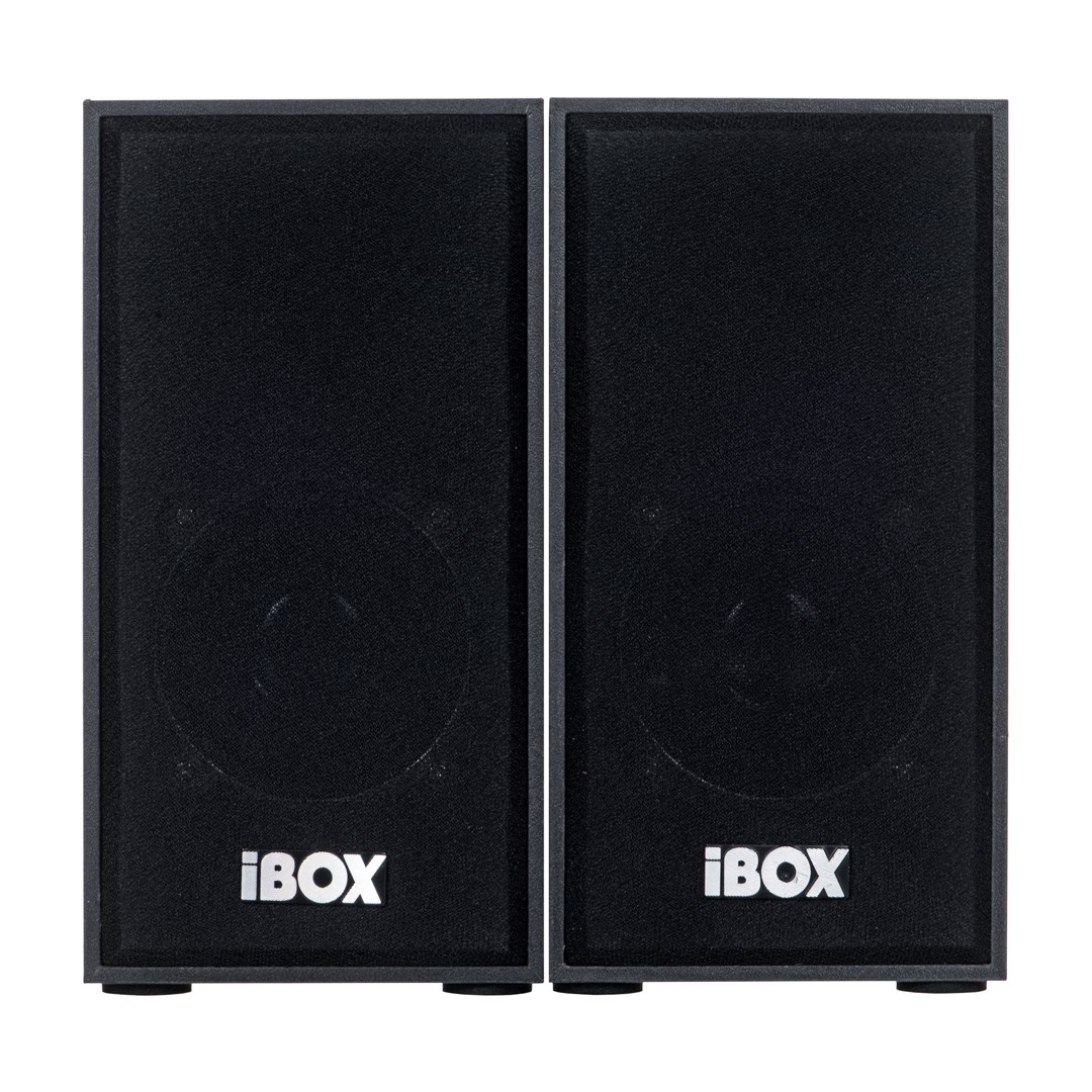 Zestaw głośników IBOX IGLSP1B 2.0 ciemne drewno — zdjęcie 1 z 7