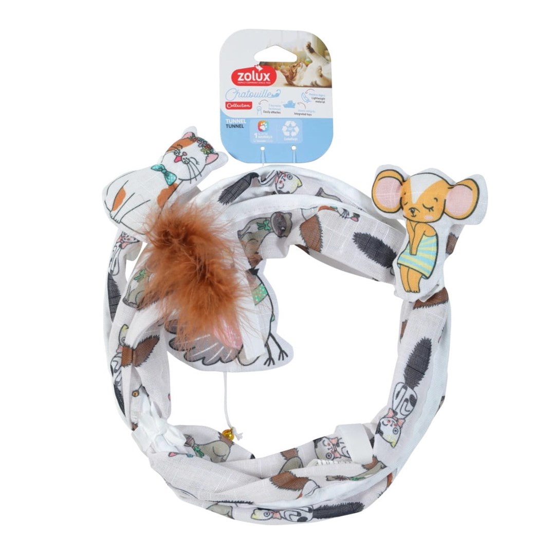 ZOLUX CHATOUILLE - Tunel Spirala 79cm Koty i Myszy — zdjęcie 1 z 2