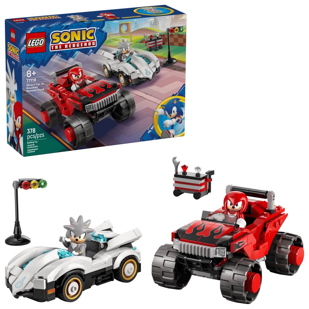 LEGO Sonic 77118 - Silver vs Knuckles Monster Truck — zdjęcie 1 z 8