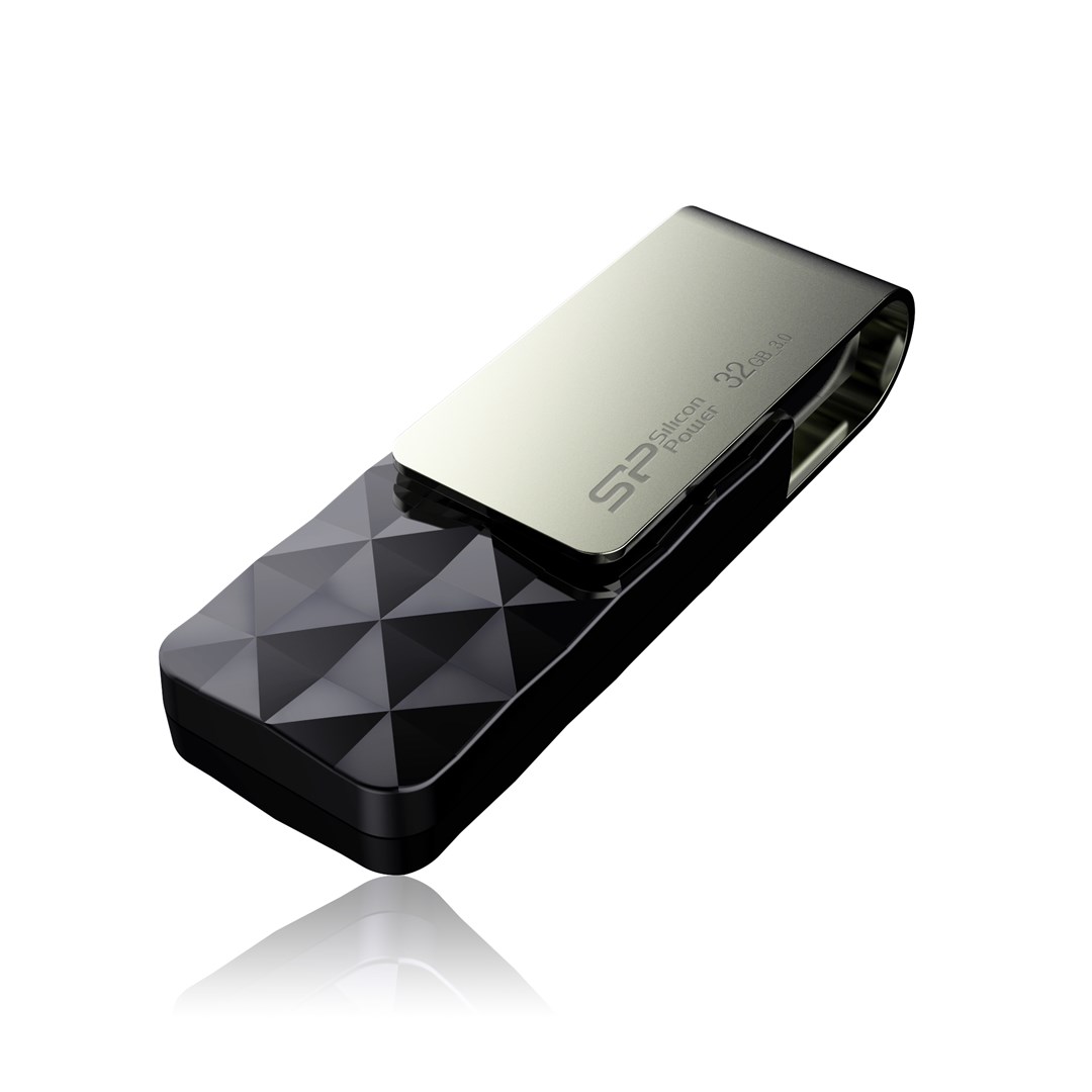 Pendrive Silicon Power Blaze B30 32GB USB 3.1 czarny — zdjęcie 1 z 8