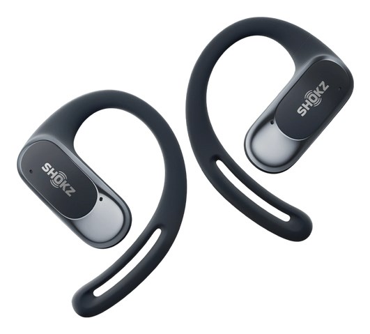 Słuchawki douszne bezprzewodowe Shokz OpenFit Air czarne — zdjęcie 1 z 5