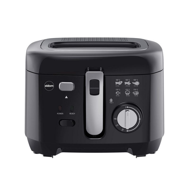 ELDOM Frytownica Freet FR18C - 1800W, 2,5l, czarna — zdjęcie 1 z 5