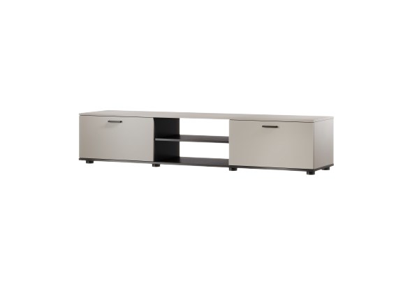 Szafka RTV SOHO 180x43x37 kaszmir+czarny — zdjęcie 1 z 4