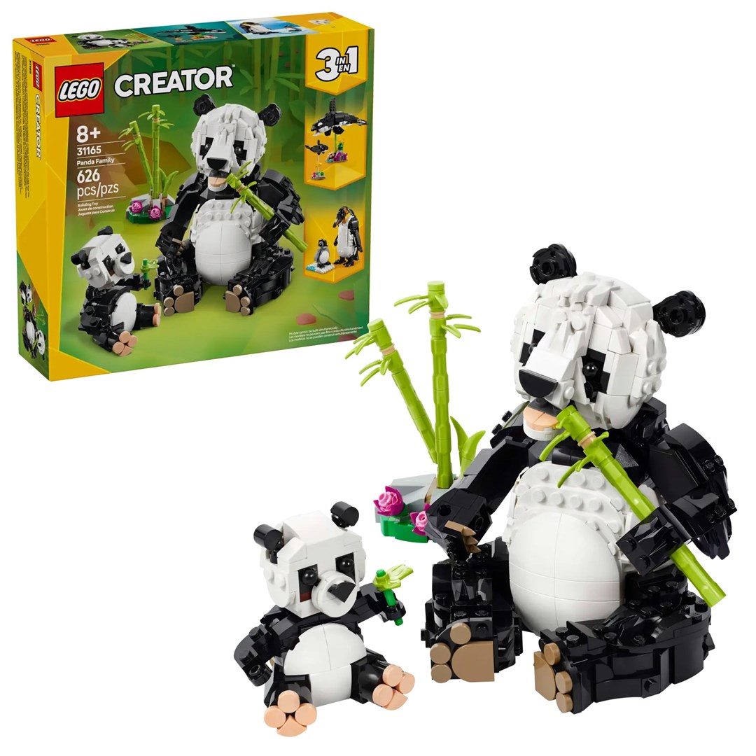 LEGO Creator 3w1 - Rodzina pand — zdjęcie 1 z 8