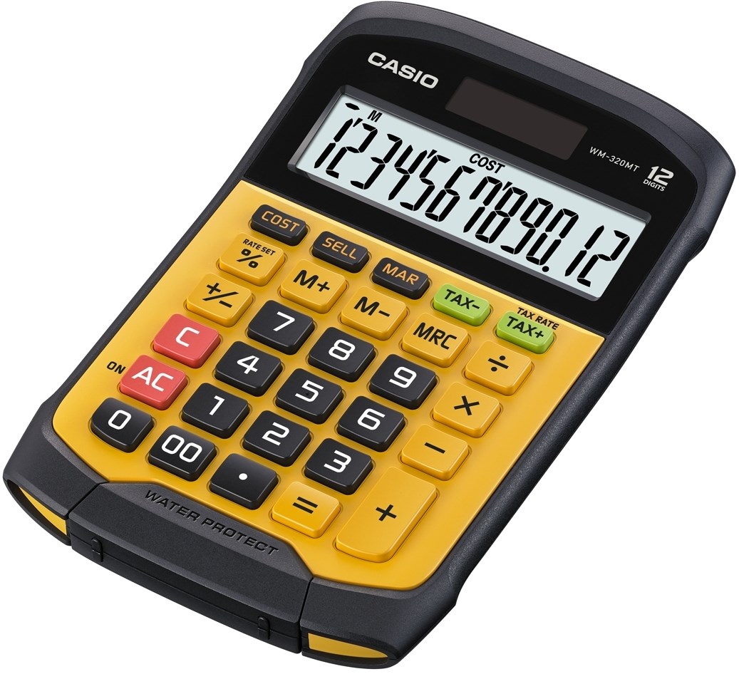 CASIO KALKULATOR BIUROWY WM-320MT-S, 12-cyfrowy — zdjęcie 1 z 7