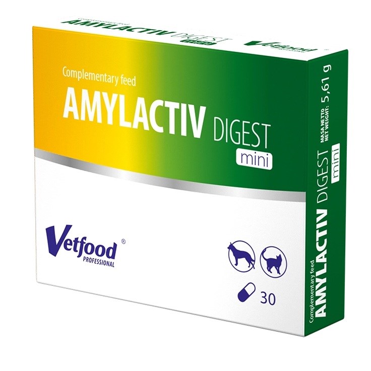 VetFood AMYLACTIV DIGEST MINI 30 kapsułek