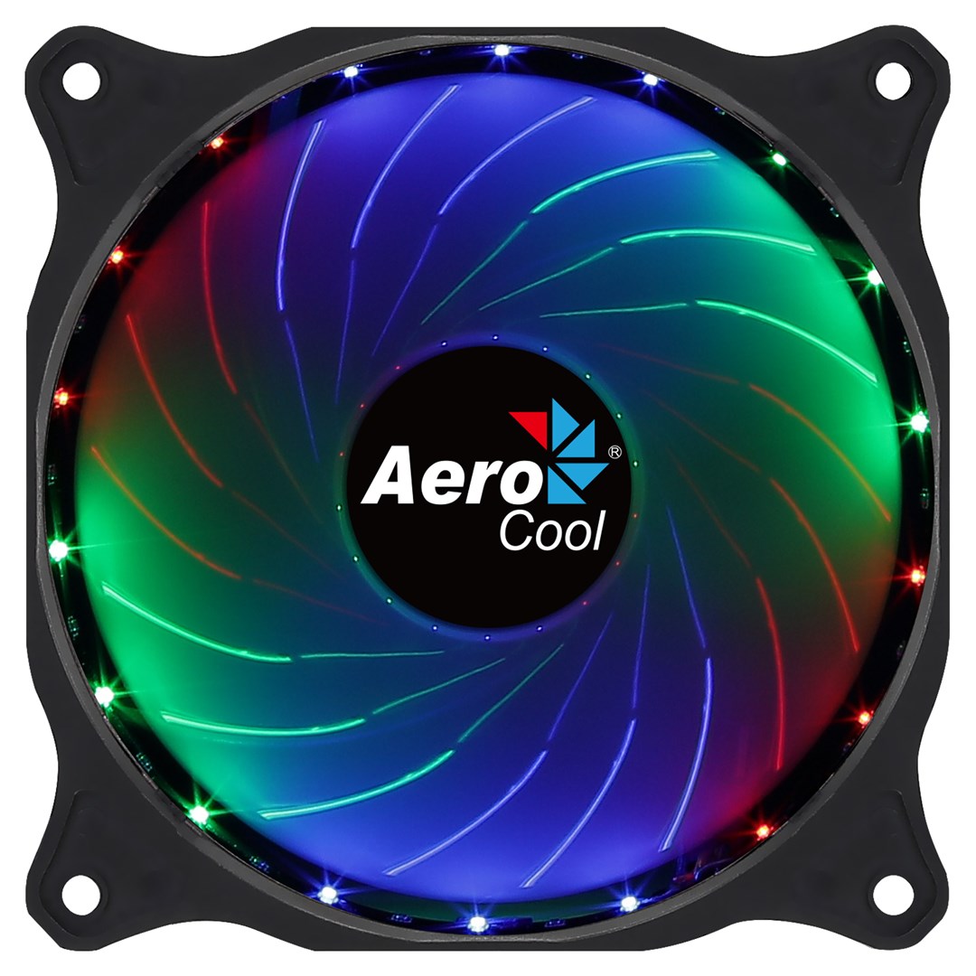 WENTYLATOR AEROCOOL PGS COSMO 12 FRGB 120mm — zdjęcie 1 z 6