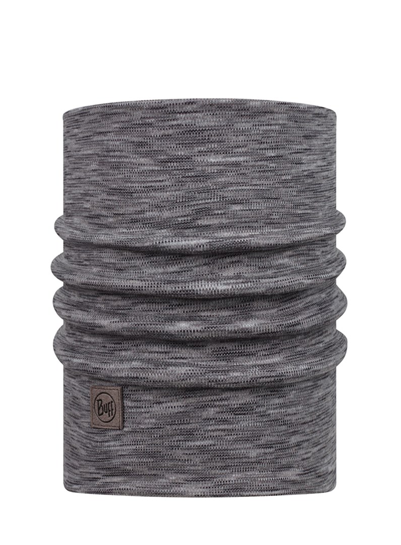 Chusta Buff Merino Heavyweight, multistripes fog grey — zdjęcie 1 z 2