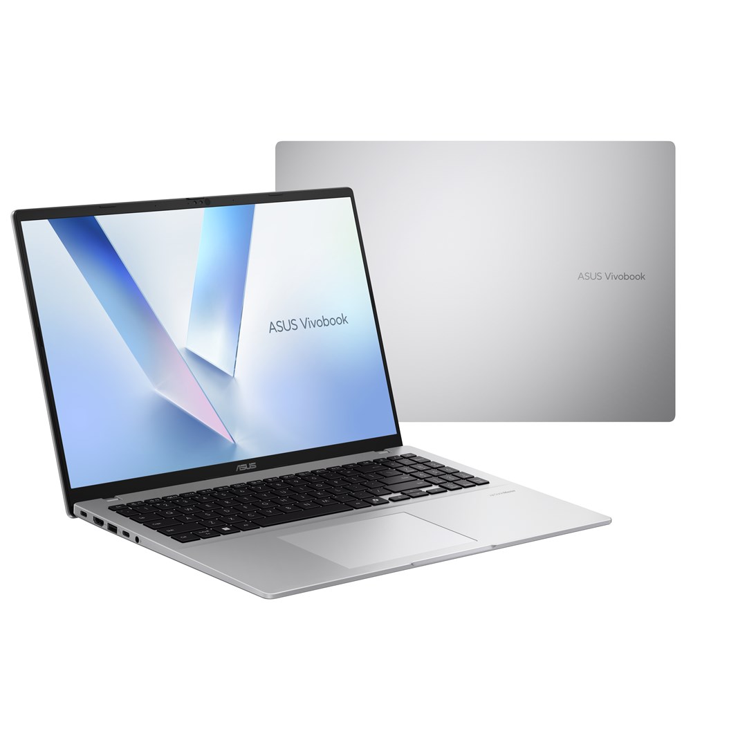 ASUS Vivobook 16 M1607GA-MB003W Ryzen AI 7 445 16.0"WUXGA IPS-level Panel 60Hz 300nits AG 16GB DDR5 SSD512 Radeon Graphics WLAN+BT Cam1080p 42WHrs Win11 Cool Silver — zdjęcie 1 z 8