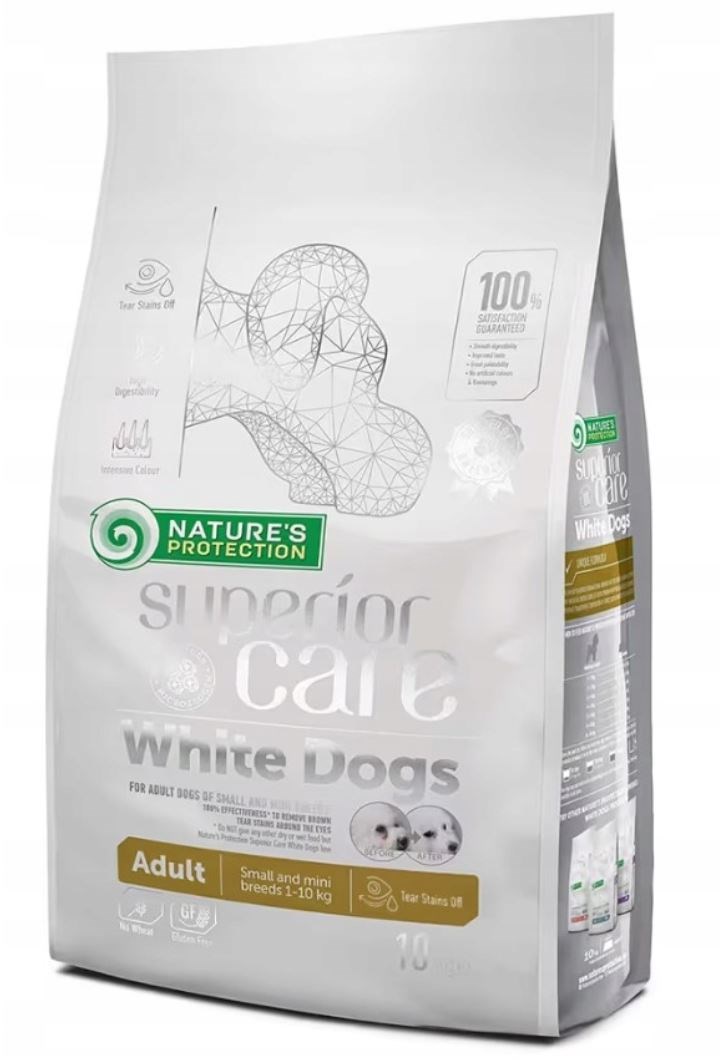 Nature's Protection White Dogs Adult Small 10kg