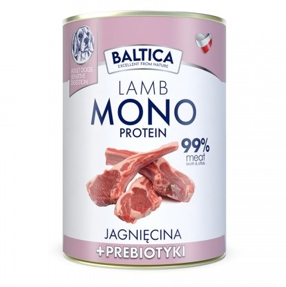 BALTICA NUTRACEUTIC Lamb 99% & prebiotics 400g