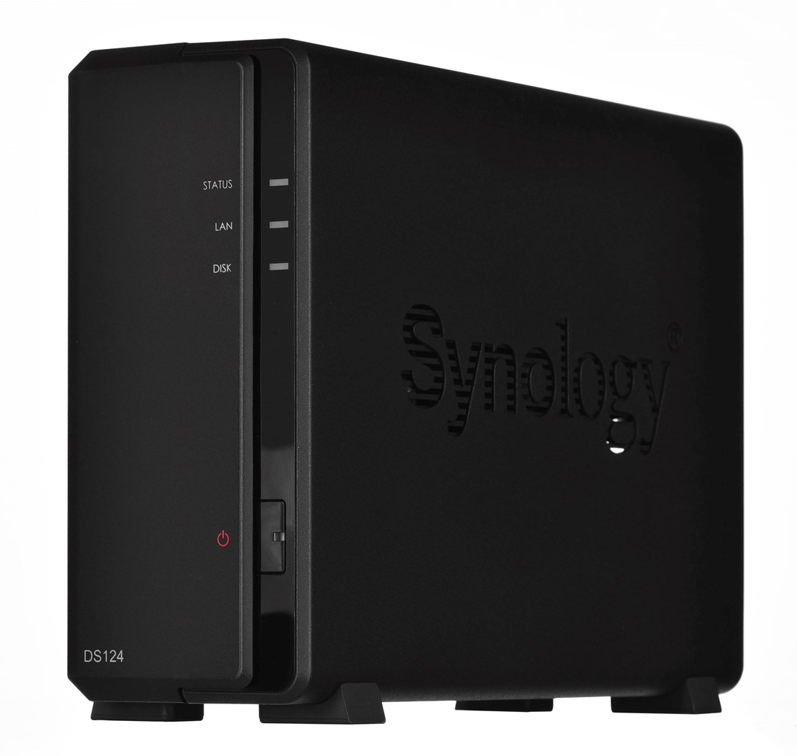 NAS Synology DS124; 1x 3.5" HDD; RTD1619B — zdjęcie 1 z 8